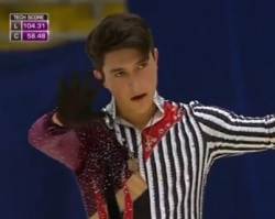 ダニエル サモーヒン 中国杯16 フリー演技 解説 ロシア語 中国語 イギリス英語 アメリカ英語 フィギュアスケートyoutube 動画blog