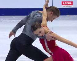 クリスティーナ・アスタホワ＆アレクセイ・ロゴノフ　ロシア選手権2017