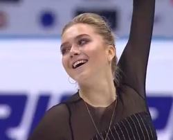 エレーナ・ラジオノワ　ロシア選手権2017　ショート演技