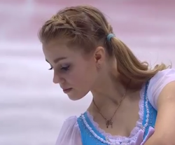 アリサ・フェディチキナ　ロシア選手権2017　ショート演技