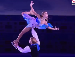 クリスティーナ・アスタホワ＆アレクセイ・ロゴノフ　ロシア選手権2017