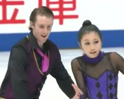 小野眞琳＆ウェスリー・キリング　全日本選手権2016