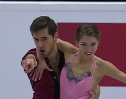 アレクサンドラ・ナザロワ＆マキシム・ニキーチン　欧州選手権2017