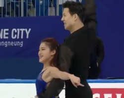 王詩エツ[オウ・シエツ]＆柳キン宇[リュウ・キンウ]　四大陸選手権2017