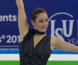 ケイトリン・オズモンド　四大陸選手権2017