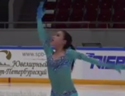 アリーナ・ザギトワ　ロシアジュニア選手権2016