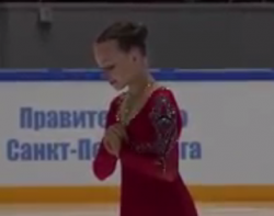 アナスタシヤ・グバノワ　ロシアジュニア選手権2017