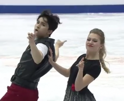 マージョリー・ラジョイ&ザカリー・ラガ　世界ジュニア選手権2017