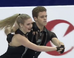 レイチェル・パーソンズ＆マイケル・パーソンズ　世界ジュニア選手権2017