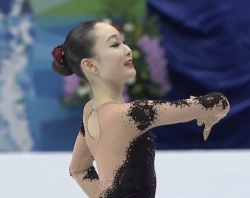 田村紗楽[サラ・タムラ]　世界ジュニア選手権2017