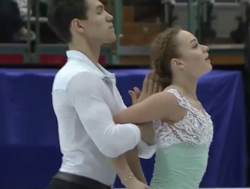 アリーナ・ウスティムキナ&ニキータ・ボロディン 世界ジュニア選手権2017