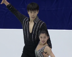 高誉萌＆解衆　世界ジュニア選手権2017