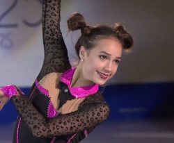 アリーナ・ザギトワ　世界ジュニア選手権2017