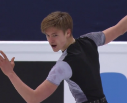 デニス・ヴァシリエフス　世界選手権2017　ショート演技