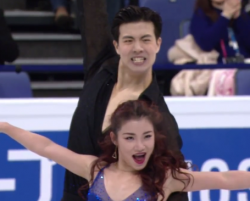 王詩エツ[オウ・シエツ]＆柳キン宇[リュウ・キンウ]　世界選手権2017