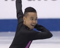 ジェームス・ミン　世界ジュニア選手権2017