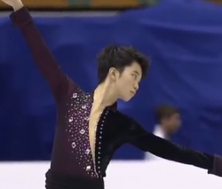 友野一希　世界ジュニア選手権2017