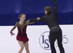 アレクサンドラ・ボイコワ＆ドミトリー・コズロフスキー　世界ジュニア選手権2017