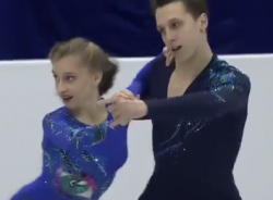 エミリア・カレハナワ＆ウラジスラウ・パルホウスキー　世界ジュニア選手権2017