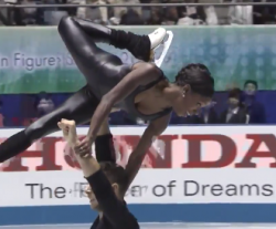 ヴァネッサ・ジェームス＆モルガン・シプレ　国別対抗戦2017