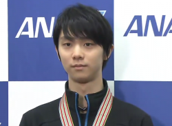 羽生結弦　世界選手権2017金メダリスト帰国会見