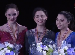 世界選手権2017　女子シングル表彰式