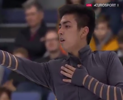 マイケル・クリスチャン・マルティネス　世界選手権2017　フ