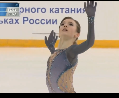 セラフィマ・サハノヴィッチ　スケートカナダ2019　ショート演技　(解説：なし)