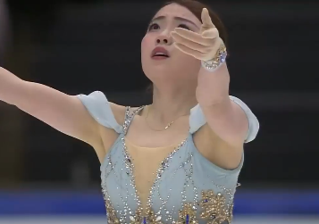 【金メダル】アンナ・シェルバコワ　北京オリンピック2022　フリー演技　(解説：なし)