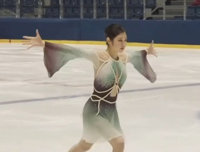 エリザベータ・トゥクタミシェワ　ロシアテストスケート2023　フリー演技　(解説：なし)