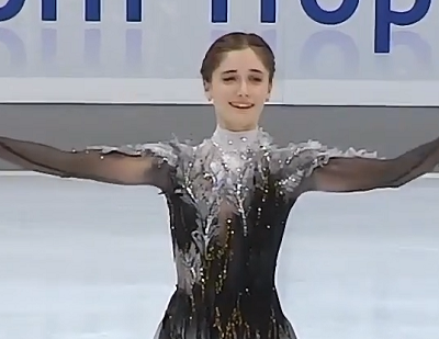 エリザベータ・トゥクタミシェワ　ロシアテストスケート2023　フリー演技　(解説：なし)