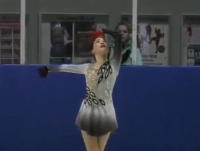 エリザベータ・トゥクタミシェワ　Russian Test Skates 2014　フリー演技　(ホームビデオ撮影)