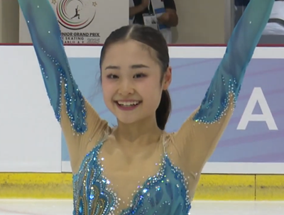 サラ・ヒューズ ソルトレイクシティオリンピック2002 フリー演技