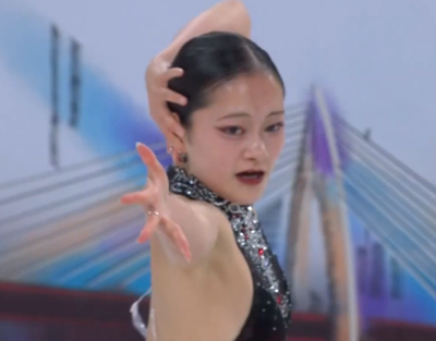 サラ・ヒューズ ソルトレイクシティオリンピック2002 フリー演技