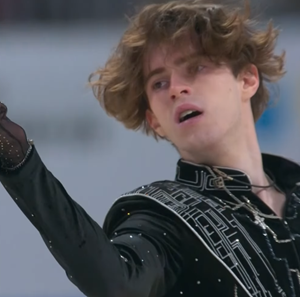 ミハイル・シャイドロフ　中国杯2025　フリー演技　(解説：英語)