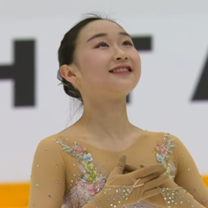 松生理乃　フィンランディア杯2025　フリー演技　(解説：英語)