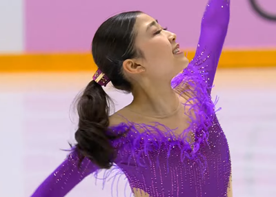 サラ・ヒューズ ソルトレイクシティオリンピック2002 フリー演技 (解説