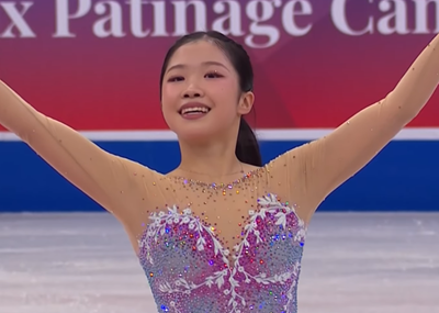 中井亜美　スケートカナダ2025　フリー演技　(解説：英語)