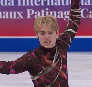アレキサンドル・セレフコ　スケートカナダ2025　フリー演技　(解説：英語)