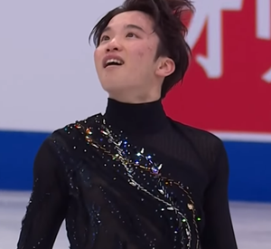 友野一希　スケートカナダ2025　フリー演技　(解説：英語)
