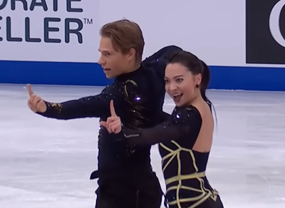アリソン・リード＆サウリウス・アンブルレヴィチウス　スケートカナダ2025　フリーダンス演技　(解説：英語)