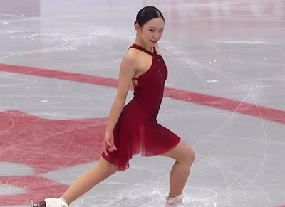 サラ・ヒューズ ソルトレイクシティオリンピック2002 フリー演技