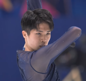 垣内珀琉　NHK杯2025　フリー演技　(解説：英語)