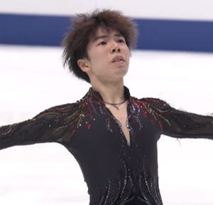 佐藤駿　NHK杯2025　フリー演技　(解説：英語)