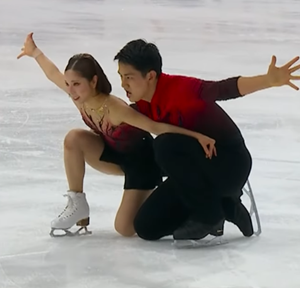 三浦璃来＆木原龍一　スケートアメリカ2025　ショート演技　(解説：英語)