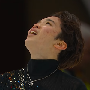 友野一希　スケートアメリカ2025　フリー演技　(解説：英語)