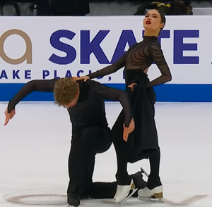 マディソン・チョック＆エヴァン・ベイツ　スケートアメリカ2025　フリーダンス演技　(解説：英語)