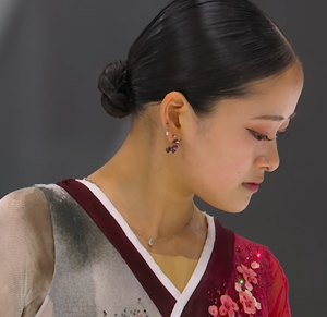 渡辺倫果　スケートアメリカ2025　フリー演技　(解説：英語)