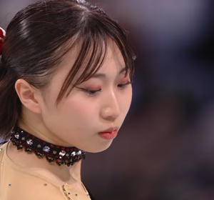 金沢純禾　ジュニアグランプリファイナル2025　ショート演技　(解説：英語)