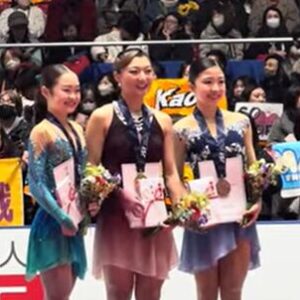 全日本フィギュアスケート選手権2025　女子シングル表彰式　(解説なし)
